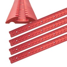 Airlineschiene halbrund rot