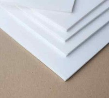 PTFE Teflon Platte Zuschnitt 0,5 - 6 mm Dichtung weiße Tafel