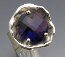 REIF-DESIGN - BLÜTEN-RING - AUS EIGENER GOLDSCHMIEDE - 999 FEINSILBER - UNIKAT