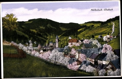 Mellenbach glasbach im - ak,