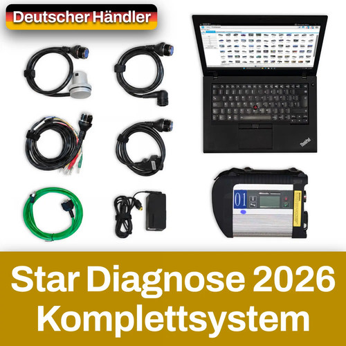 Mercedes star diagnose - star, c4
