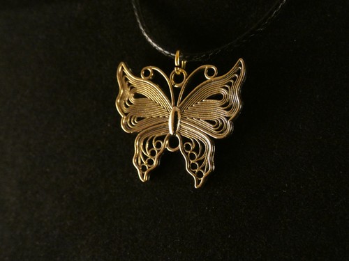Schmetterling anhänger mit - schmetterling,
