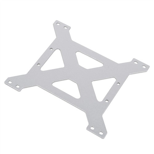 Aluminum receiver skid plate - aluminum,