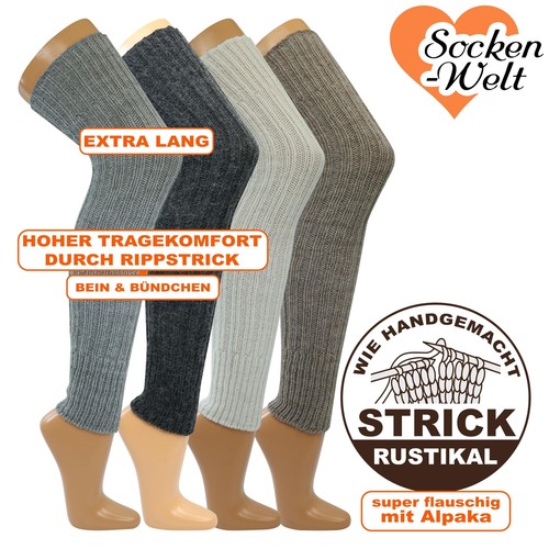Kuschelweiche overknee stulpen - kuschelweiche,