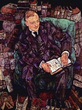 EGON SCHIELE PORTRAIT HUGO