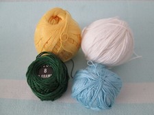 Häkelgarn diverse Farben, Handarbeiten, häkeln, Vintage, schon älter