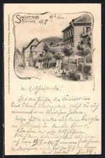 Ansichtskarte schiltach - ansichtskarte,