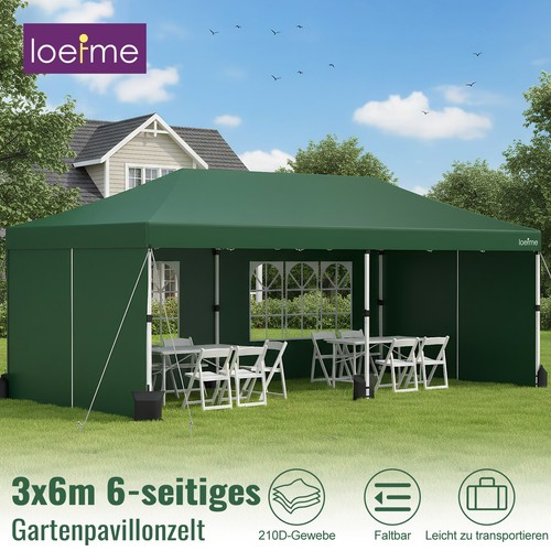 Pavillon 3x6m xxl - 3x6m,