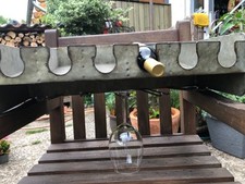 Weinregal Antic Line Vintage Stahlblech verzinkt