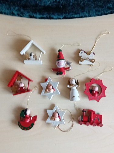 Baumbehang holz figuren - holz,