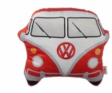 rotes Dekokissen VW Bulli T1