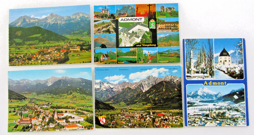 österreich postkarten lot - 5, x