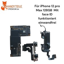 Original iPhone 12 Pro Max 128GB Platine Motherboard Mit Face ID  geprüft 