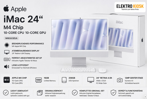 Apple imac m4 - 24“,