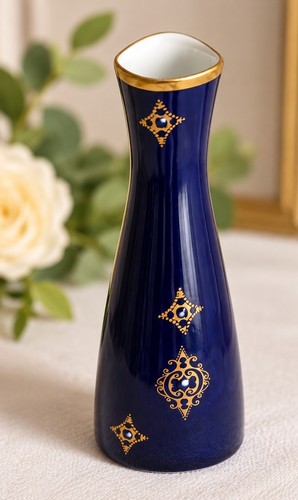 Echt kobalt porzellan - vase, 10