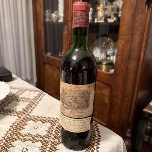 Eine flasche 1967 chateau - eine,