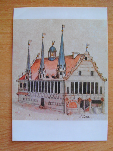 Braunschweig rathaus im - ak,