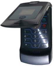 Motorola RAZR V3i Handy Ohne Simlock - Silber Quarz - Top !