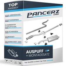 Auspuffanlage für Citroen C3