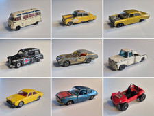 9 alte Matchbox & Co Autos