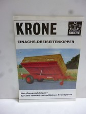 Original Schlepper Prospekt