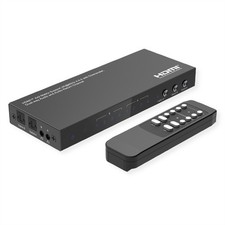 HDMI Matrix Switch 4K, 4 x 2, mit Fernbedienung