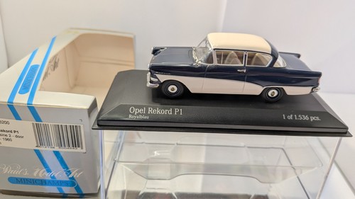 Minichamps opel rekord - minichamps,