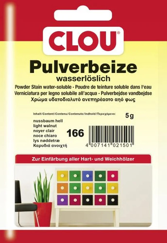 Clou pulverbeize nussbaum - clou,