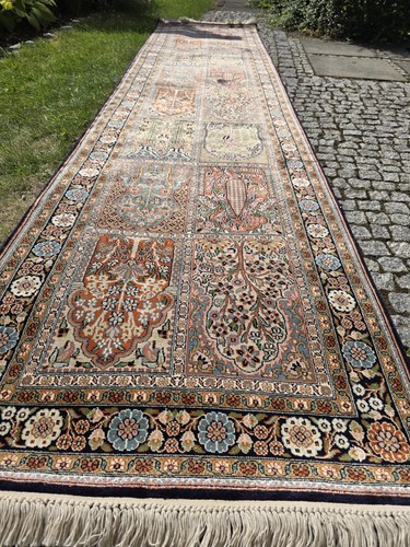 Kaschmir seidenteppich läufer - seidenteppich,