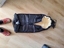 Lammfellfußsack Eisbärchen
