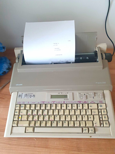 Olivetti praxis 200 - praxis,