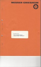 Messer Griesheim WIG Schweißgerät UNIWIG GW 350-GW 350/SE1  Betriebsanleitung