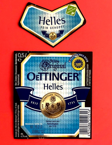 Bieretikett beer label - -,