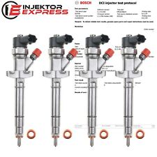 4x 0445110141 Einspritzdüse Injektor Nissan Opel Renault 2.5 dCi 8200146357