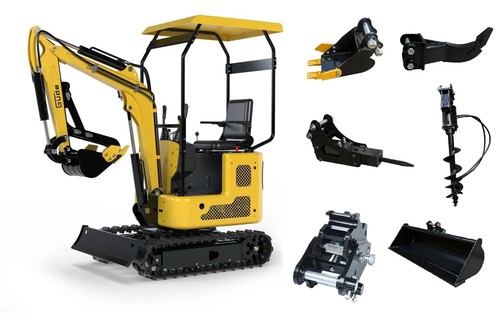 Güde mini bagger set2 - mini-bagger, gmb
