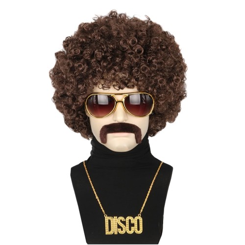 Perücke herren afro disco - perücke,