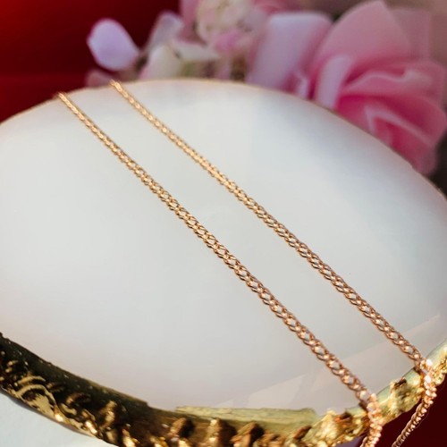 Kette rose gold 585 doppel - gold,