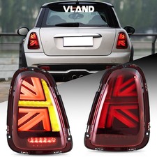 Rot Voll LED Rückleuchten für Mini Cooper R56 R57 R58 2007–2013 Bremsleuchten