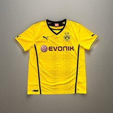 Puma BVB Borussia Dortmund 2013-14  Heim Trikot Gr. XL Gelb Bundesliga 13/14 ✅
