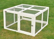 Anbau Freigehege Freilauf