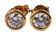 klassische 0,80ct Solitär