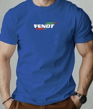 FENDT T-Shirt Herren XXXL-58,Blau 🍀