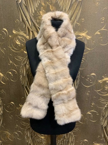 Zobel schal stola sable - zobel,