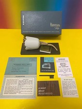 Ronson Tulip Gas Feuerzeug Nagelneu OVP Enamel Rosewood Gold