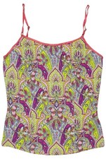 Eva Claudi Top Damen Trägertop Tanktop Unterhemd Gr. S Mehrfarbig #u1fd058