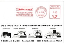 Postalia Vorführstempel Alcom