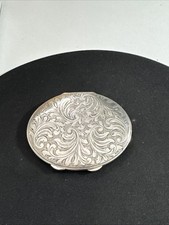 Antike Silber-Puderdose 830er