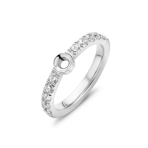 Twisted melano ring - melano, größe
