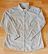 Bluse "MARK ADAM" Weiß/Schwarz Gr. 44