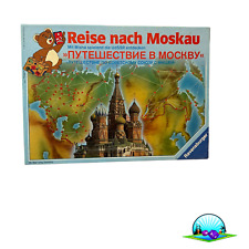 Reise nach Moskau spielend UdSSR entdecken Ravensburger 1989 -Siehe Beschreibung